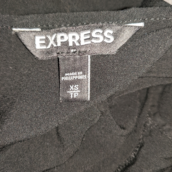 4/$16 ❇️ Express Off The Shoulder Black Dress - Picture 5 of 6